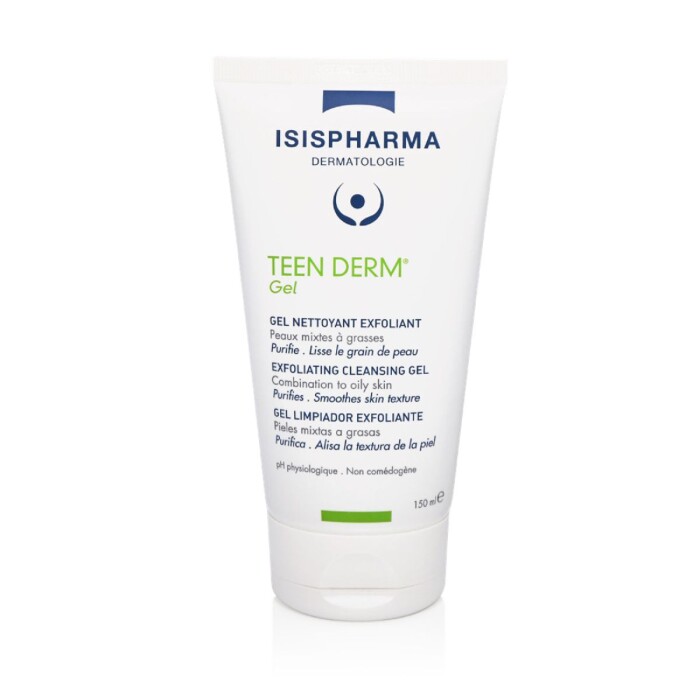 TEEN DERM GEL LIMP. EXFOL. POMO X 150 ML única
