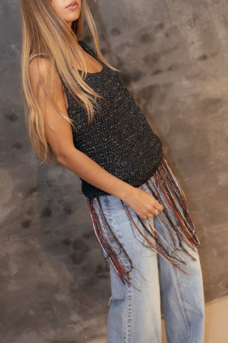 Lagoon Top vol2 - Verde / Naranja 