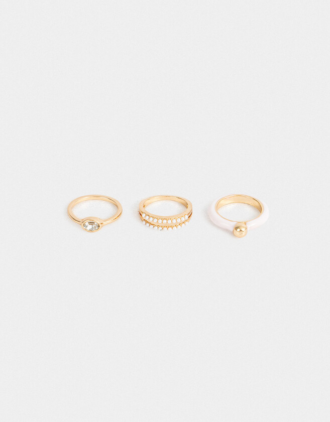 Sets Anillos Sets De Anillos - Dorado