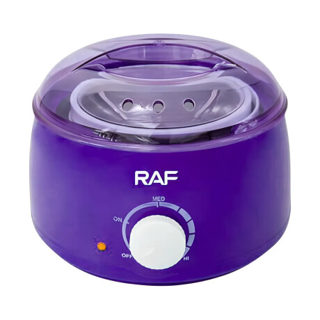 Calentador De Cera 65W Profesional Olla Temp Regulable Violeta
