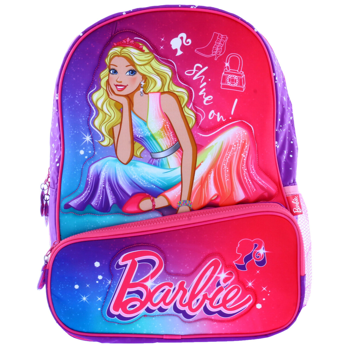 Mochila Barbie Shine On - Violeta - Fucsia 
