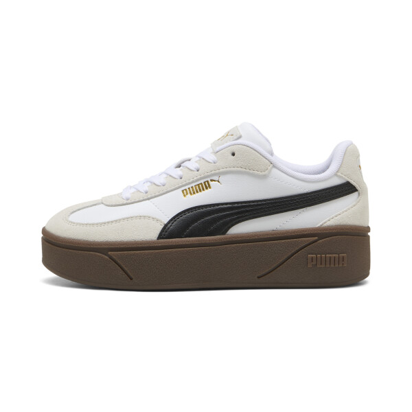 Championes Puma Club II Era Plataform Mujer 402313 01 Blanco-negro