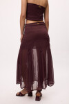 Falda Tess Bordo