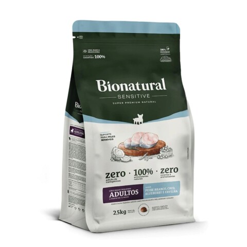 BIONATURAL SENSITIVE PERROS RAZAS PEQUEÑAS 2.5 Kg BIONATURAL SENSITIVE PERROS RAZAS PEQUEÑAS 2.5 Kg