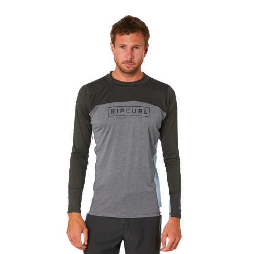 Lycra Rip Curl DRIVE RELAXED LS UVT Gris Lycra Rip Curl DRIVE RELAXED LS UVT Gris