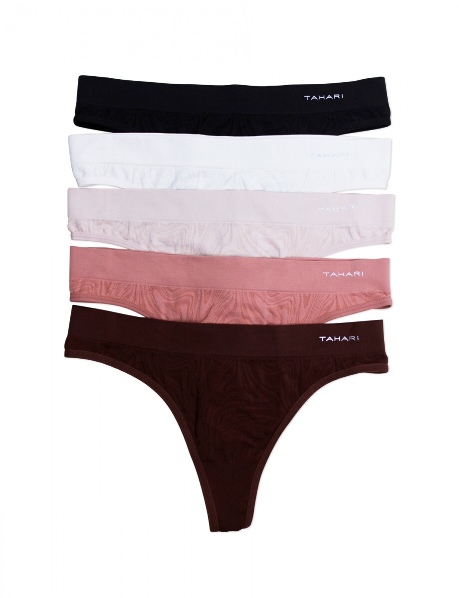 Panty Pack X 5 - Terracota 