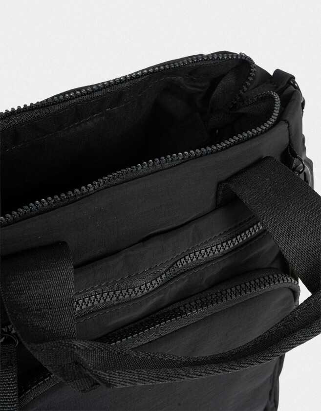 City Cartera City Puffy - Negro