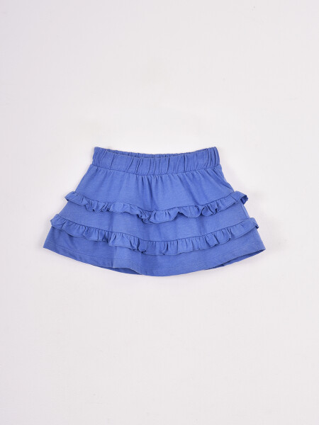 CONJUNTO REMERA + SHORT POLLERA BLANCO