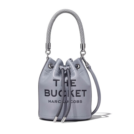 MARC JACOBS -THE LEATHER BUCKET BAG Gris