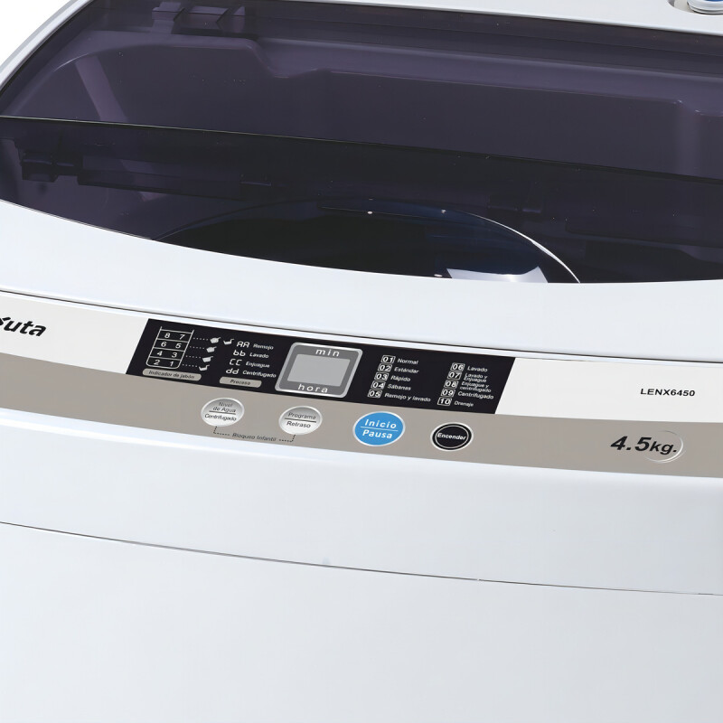 Lavarropas Automático Enxuta Lenx 6450 Blanco 4.5kg Amv Lavarropas Automático Enxuta Lenx 6450 Blanco 4.5kg Amv