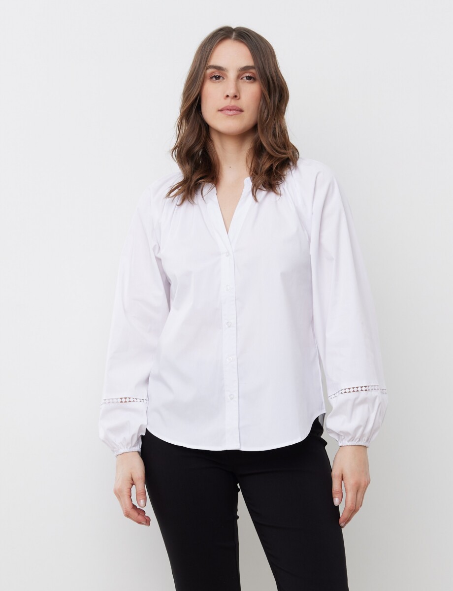 Blusa Algodon - Blanco 