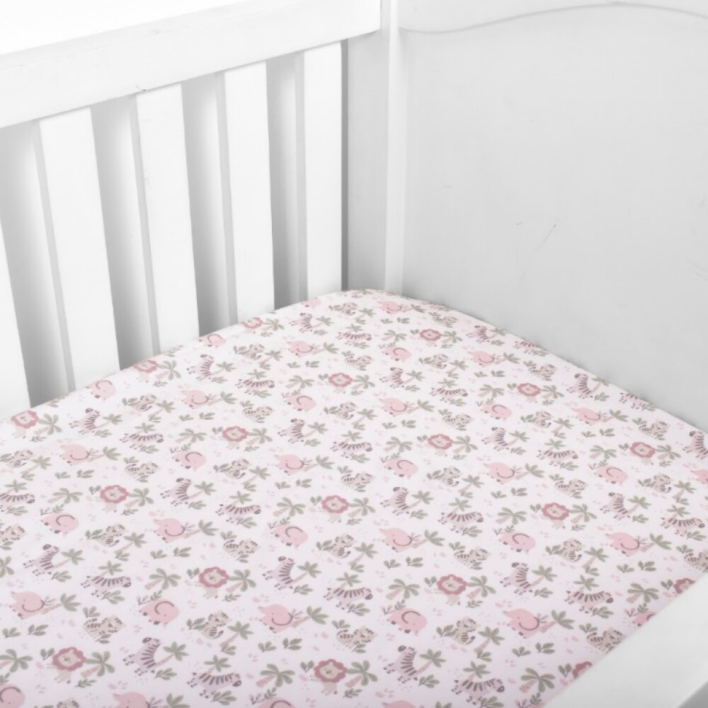 Sabanita Ajustable 70x130 Selva Rosa