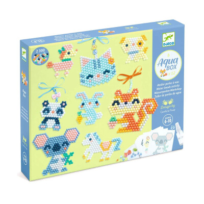 Crea 12 animales Water Beads Djeco Crea 12 animales Water Beads Djeco