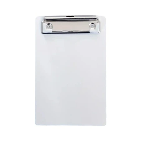 Tabla con broche tamaño A4 Blanco