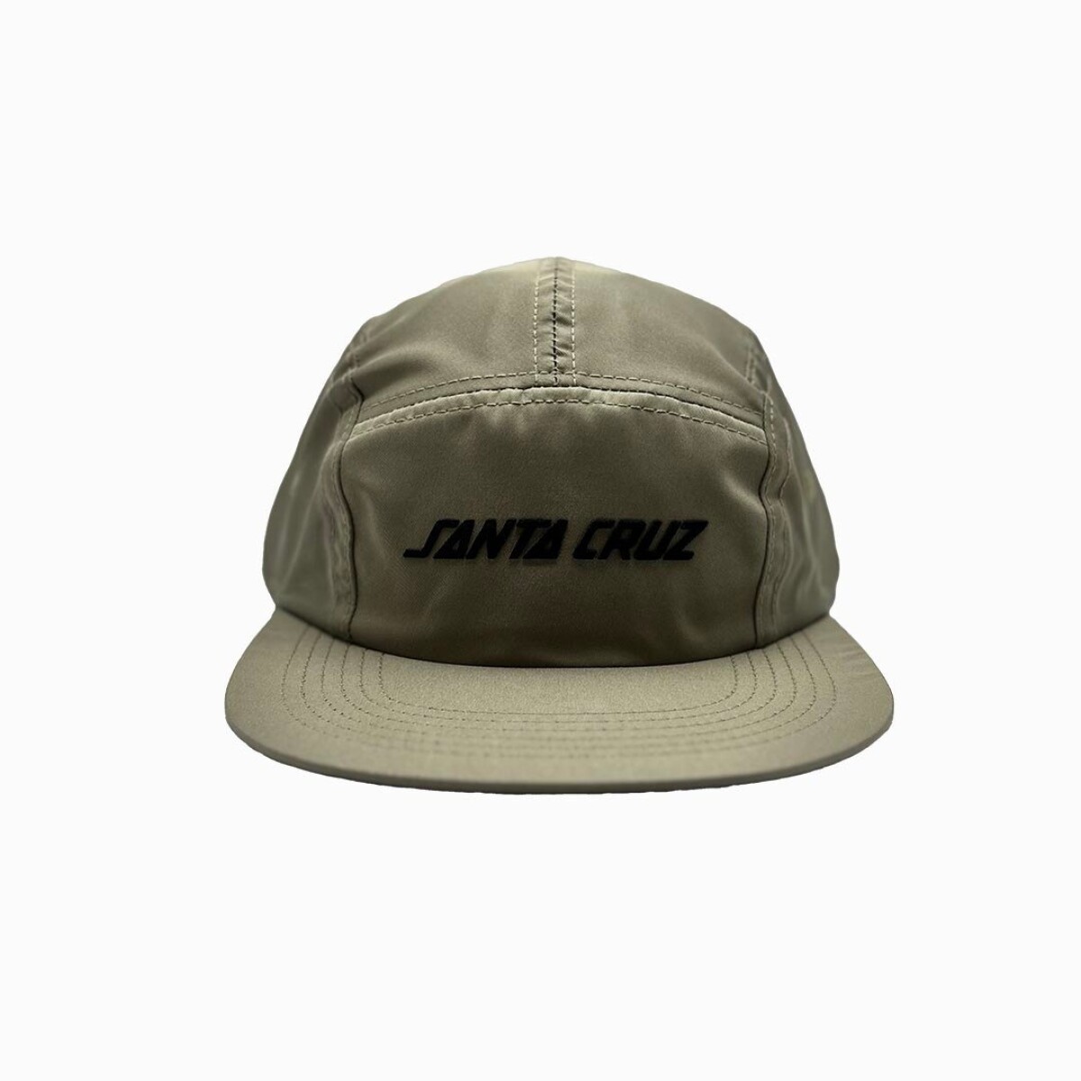 Gorro Santa Cruz Five Panel Strip - Verde 