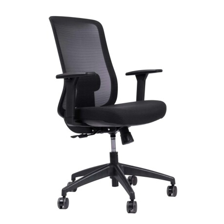 SILLA DE OFICINA POLIPROPILENO-Y-FIBRA-DE-VIDRIO NEGRO LANDO