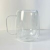 Taza doble fondo Taza Vidrio Para Café 300 Ml