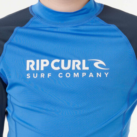 Lycra Rip Curl Shock Upf Niño Azul