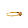Anillo-Oro bajo-Piedra zirconia-AN8004 conpiedra