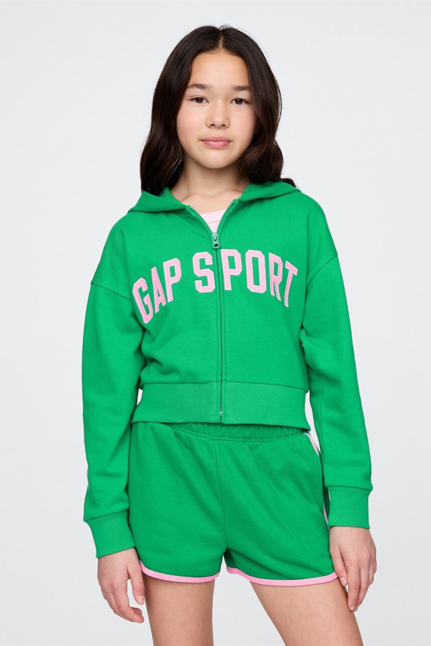 Canguro Con Cierre Niña Gallant Green