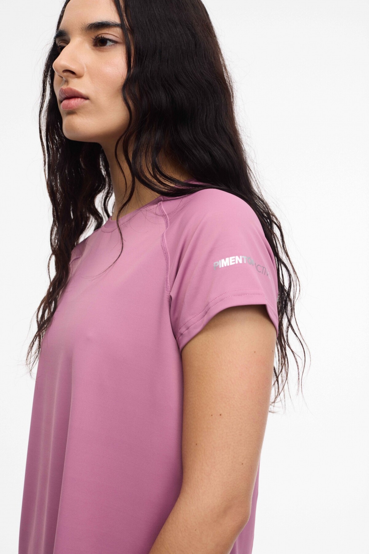 Remera Atenea Rosa Oscuro