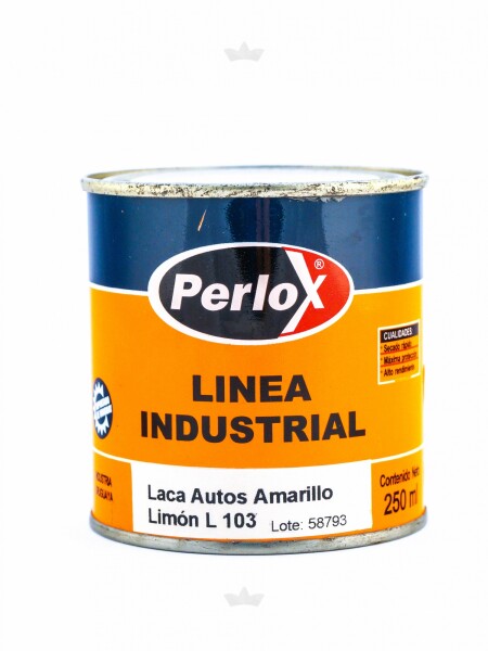 LACA PARA AUTO AMARILLO LIMÓN 1/4 L N/A