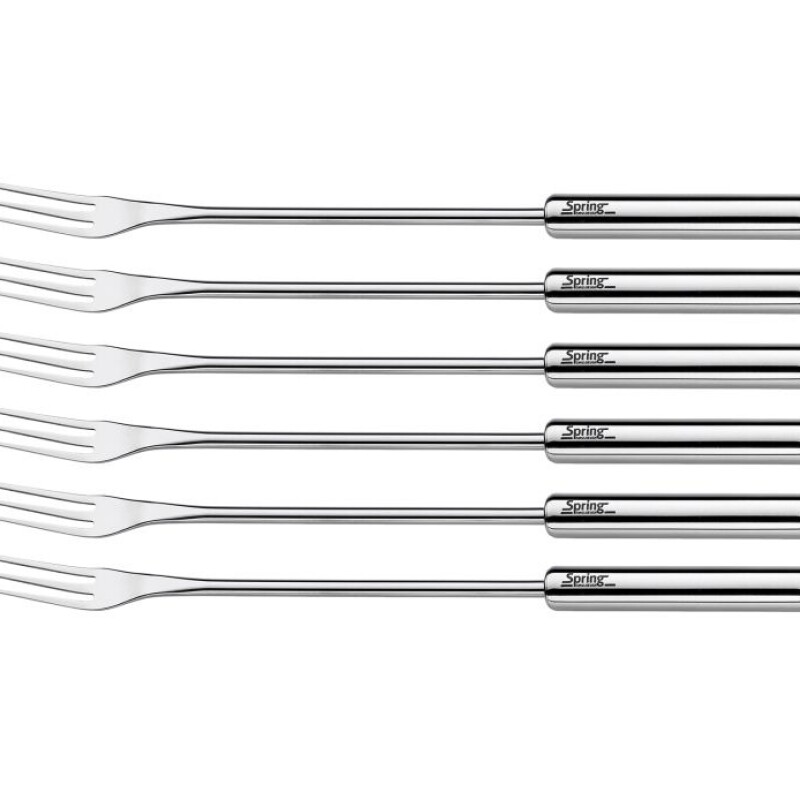 Tenedores para fondue de queso INOX 6 uds Tenedores para fondue de queso INOX 6 uds