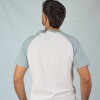 Remera Combinada Summer Light Blue