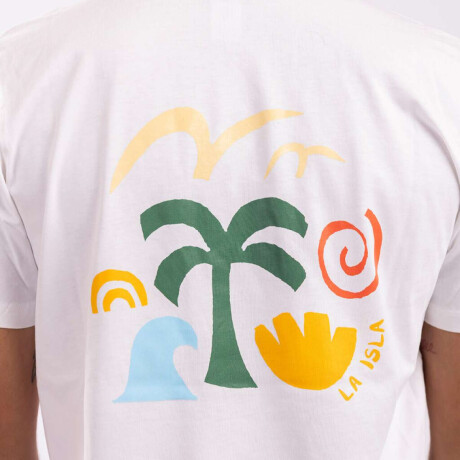 Remera La Isla Gaviotas White