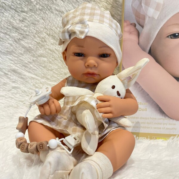 Muñeca OLIVE con accesorios beige NEWBORN Muñeca OLIVE con accesorios beige NEWBORN