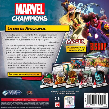 Juego de Mesa Ff Games Champions la Era del Apocalipsis +14 001