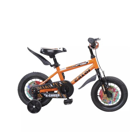 Bicicleta Caloi X-CROSS 12" Naranja
