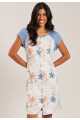 CAMISOLA ABOTONADA ESTAMPADA EST.CHALK FLOWER 21349