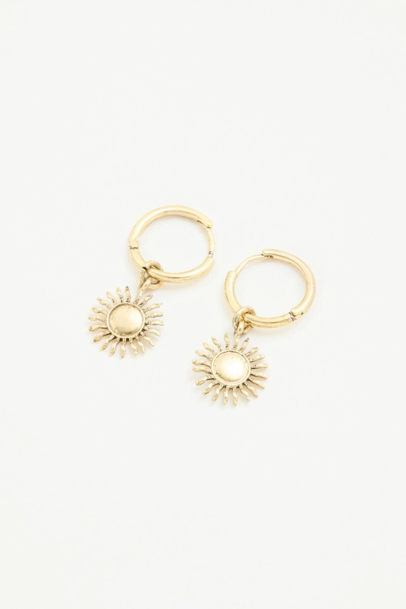 Aro Daisy Metal Dorado