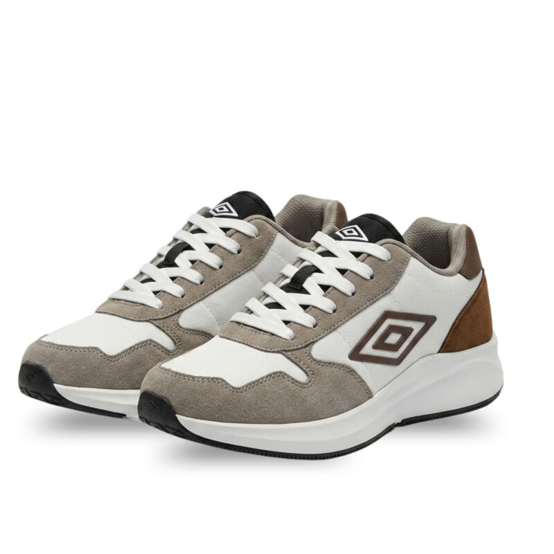 Championes Umbro VOLCAN II Hombre 20106462 Blanco-tostado