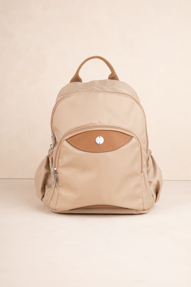 MOCHILA JANDRIA Beige