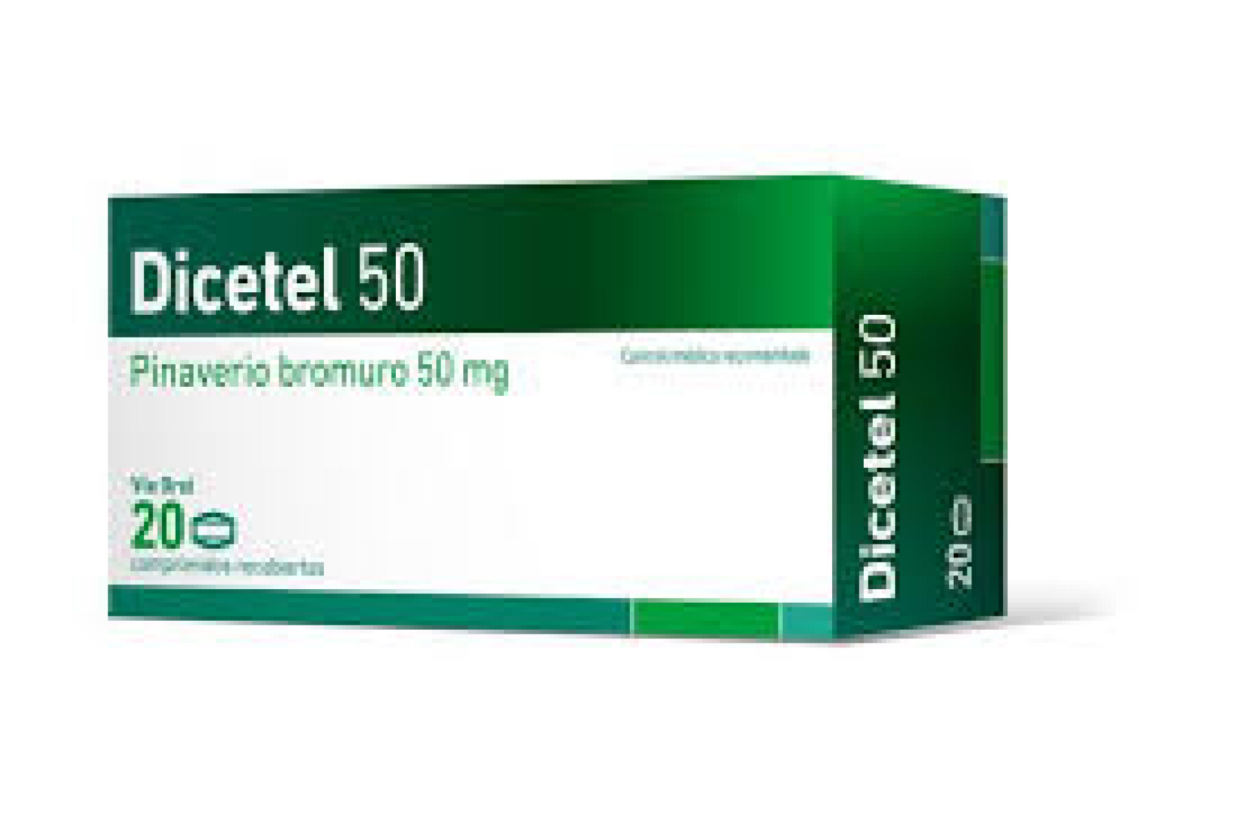 Dicetel 50 Mg 20 Comprimidos | Tratamiento Digestivo 