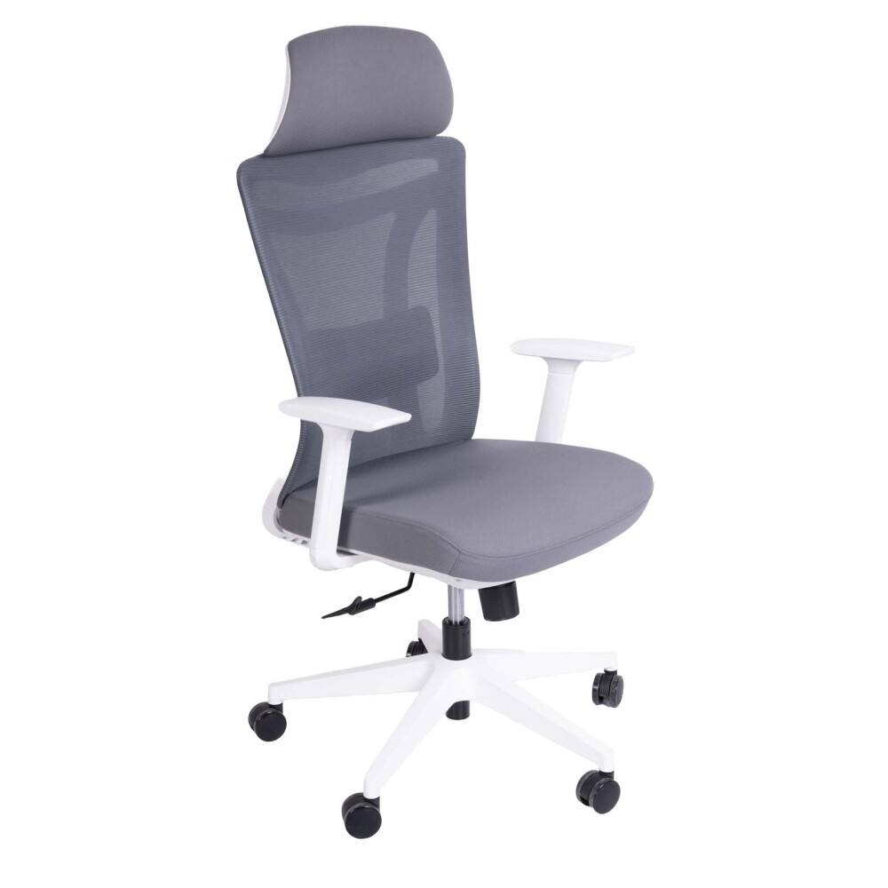 SILLA DE OFICINA MALLA BLANCO AMANE