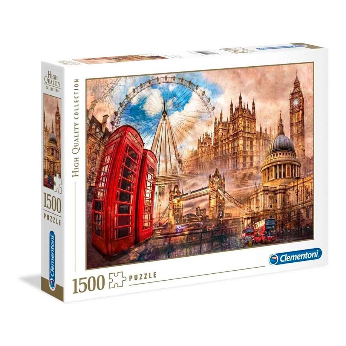 Puzzle Clementoni 1500 piezas Londres High Quality - 001 