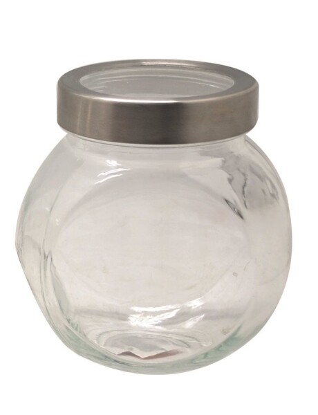 RECIPIENTE REDONDO 650ML C/ TAPA METAL. D13XH9CM RECIPIENTE REDONDO 650ML C/ TAPA METAL. D13XH9CM