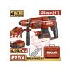 ROTOMARTILLO A BAT 25V + ACCES + 2 BAT + CARG +VALIJA OSBURK Rotomartillo A Bat 25v + Acces + 2 Bat + Carg +valija Osburk