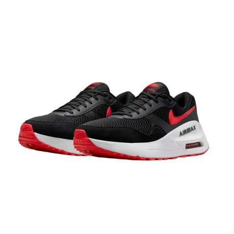 NIKE AIR MAX SYSTM Black/Red/White