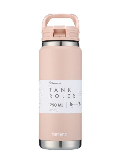 Botella Tank Roler 750ML Rosado