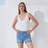 Short Jean Desgastado JEAN CLARO