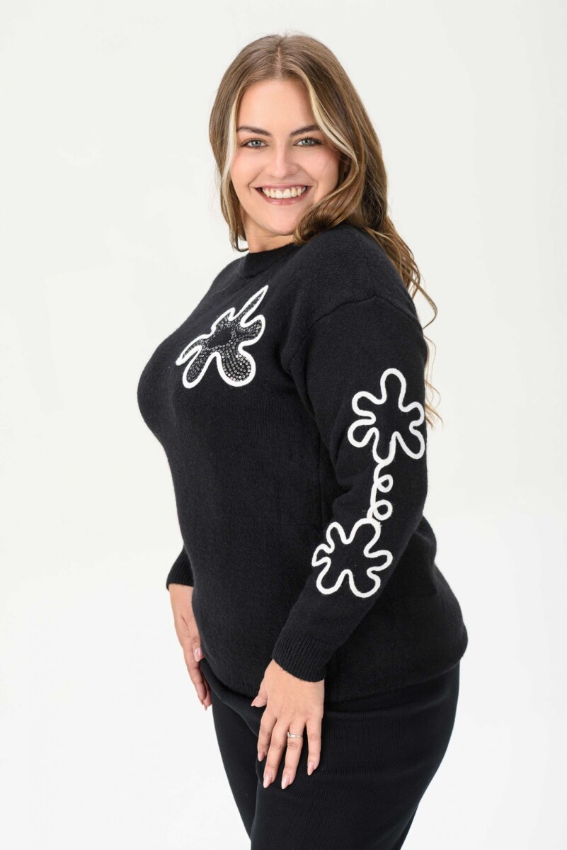 Sweater Presente - Negro 