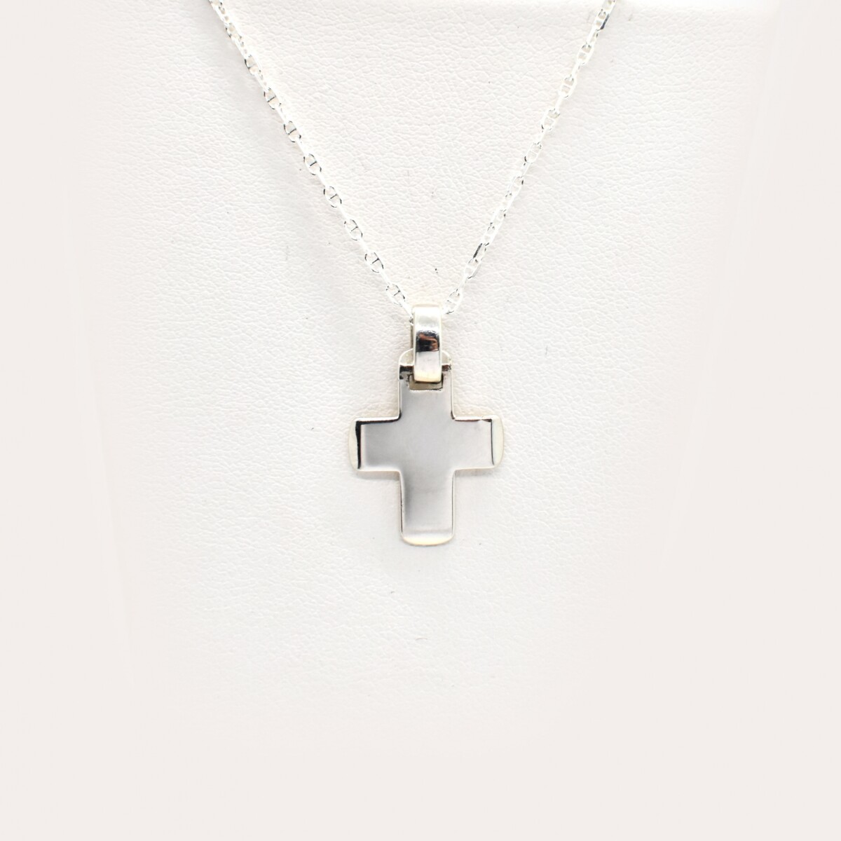 Cadena y Cruz de Plata 925 