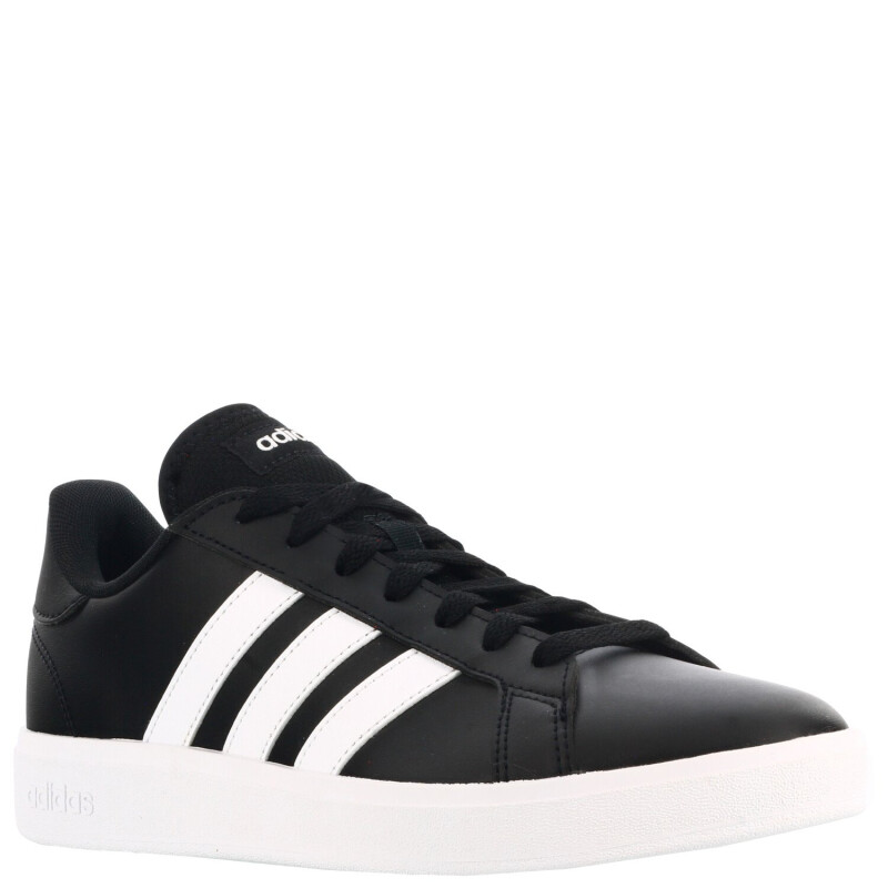 Championes de Hombre Adidas Grand Court Base 2.0 Negro - Blanco