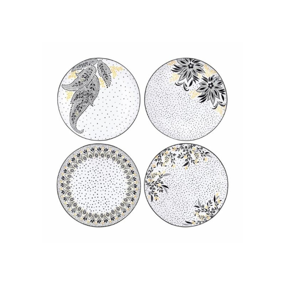 PORTMEIRION S MILLER ARTISANNE NOIR PLATO POSTRE 20 CM X 4 PORTMEIRION S MILLER ARTISANNE NOIR PLATO POSTRE 20 CM X 4