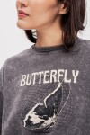 Buzo oversize Bari Gris