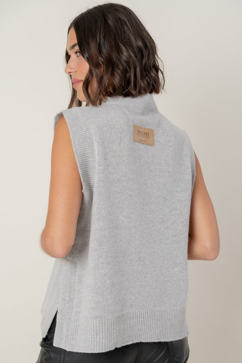 Chaleco Lirio Gris